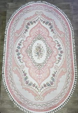 Ковер 36054A, 2*4, OVAL, PINK / PINK