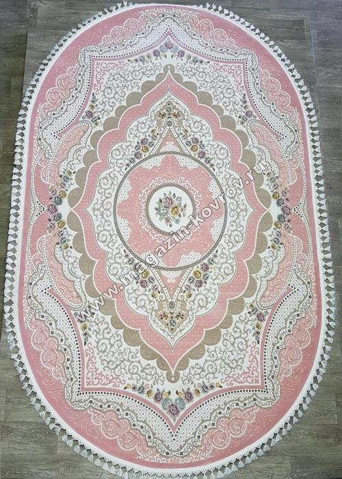 36073A, 2,5*4, OVAL, PINK / PINK