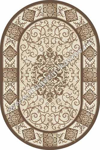 VALENCIA DELUXE_d316, 1*2, OVAL, BROWN