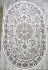 Ковер 36980X, 0,8*1,5, OVAL, BEIGE / BEIGE