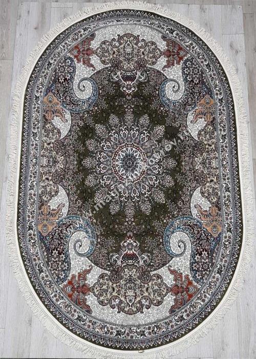 36165A, 2*2,9, OVAL, D.GREEN / D.GREEN
