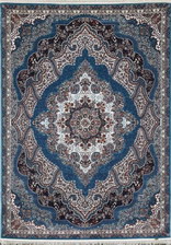Ковер 36320A, 2*2,9, STAN, BLUE / BLUE