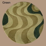 Ковер Ковер 100%Ш р/р Amur Green 130*130 round