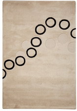 Ковер Ковер 100%Ш р/р Como Beige 150*240