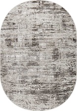 Ковер 38550A, 0,83*1,5, OVAL, BROWN FLS / CREAM FL
