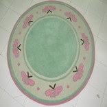 Ковер Ковер 100%Ш р/р Kids Butterfly Green 130 cir