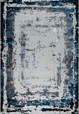 Ковер 36897J, 1,25*1,8, STAN, BLUE FLS / L.GREY