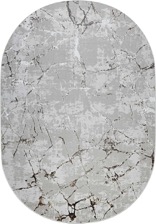 Ковер 37886A, 2*2,9, OVAL, CREAM FLS / BEIGE FL