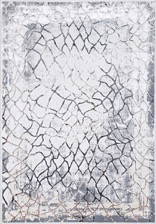 Ковер 37888A, 0,83*1,5, STAN, GREY FLS / BEIGE FLS