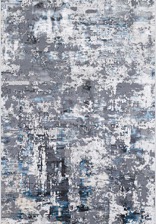 Ковер 37896B, 1,5*2,3, STAN, BLUE FLS / BEIGE FLS