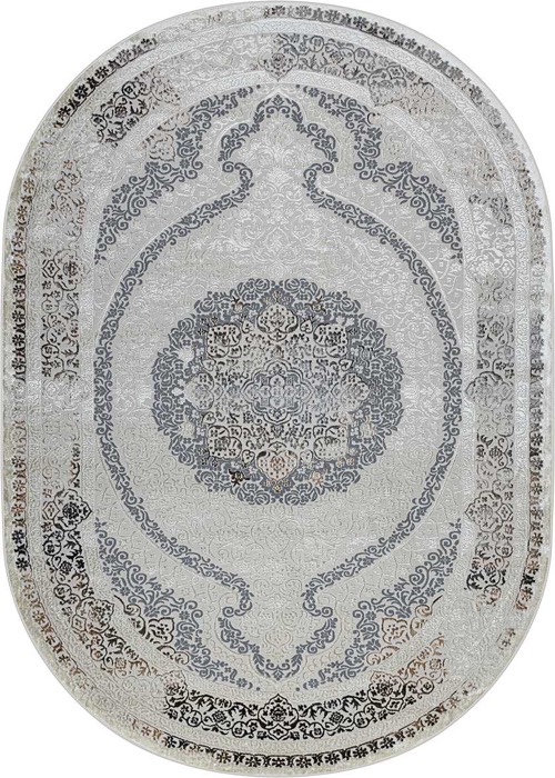 37906A, 2,5*4, OVAL, CREAM FLS / BEIGE FL