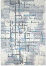 Ковер 50002A, 1,5*2,3, STAN, L.GREY / BLUE CKM