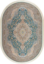 Ковер G146, 2*3, OVAL, BLUE / GRAY