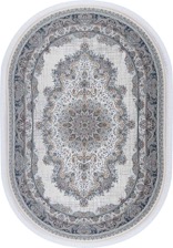 Ковер G174, 1.2*1.7, OVAL, CREAM