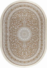 Ковер G142, 1,5*2,25, OVAL, NESCAFEE