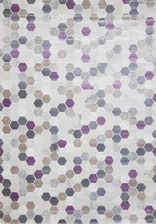 Ковер 36423A, 0,83*1,5, STAN, GREY / LILA