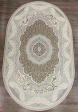 Ковер 36891A, 0,6*1,1, OVAL, BEIGE / BEIGE