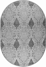 Ковер 36912R, 0,6*1,1, OVAL, CREAM / GREY