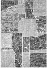 Ковер 37642B, 0,6*1,1, STAN, L.GREY / GREY