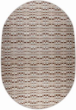 Ковер 39456A, 3*5, OVAL, D.BEIGE / BEIGE