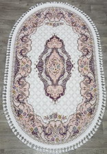 Ковер 36177A, 0,83*1,4, OVAL, LILA/LILA