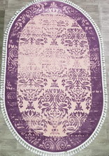 Ковер 36177A, 1,25*1,8, OVAL, LILA / LILA