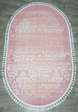 Ковер 36177A, 1,5*3, OVAL, PINK / PINK