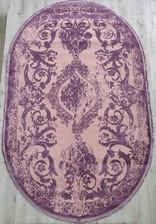 Ковер 36282D, 2*4, OVAL, LILA / LILA