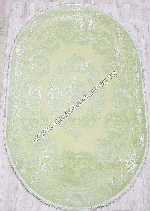 P4204C, 2,5*3,4, OVAL, GREEN / GREEN