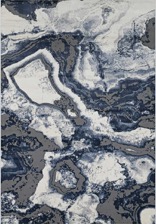 Ковер 37601A, 1,5*2,3, STAN, BLUE / L.GREY