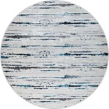 Ковер 38462A, 1,5*1,5, DAIRE, BLUE FLS / L.GREY