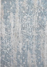 Ковер 36840B, 1,5*3, STAN, BLUE / BEIGE