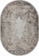 Ковер 36950A, 2*2,9, OVAL, BEIGE / BROWN