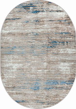 Ковер 36952A, 2*2,9, OVAL, BLUE / BEIGE