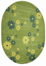Ковер Ковер 100%Ш р/р Valencia Green 120*170 Oval