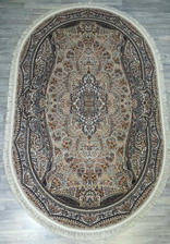 Ковер 20346J, 2,8*4,8, OVAL, L.BEIGE / L.BEIGE