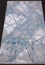 Ковер AJMAL_LP 315, 2,4*3,4, STAN, GREY - BLUE
