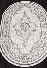 Ковер ALFANI_Q011A, 2,4*3,4, STAN, BROWN FDY-CREAM SHRINK
