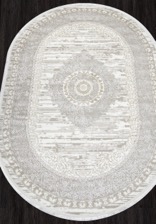 Ковер ALFANI_Q012A, 1,6*2,3, OVAL, BEIGE FDY - CREAM SHRINK