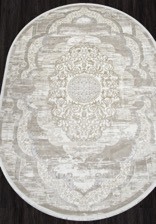Ковер ALFANI_Q018A, 1,6*2,3, OVAL, BEIGE FDY - CREAM SHRINK