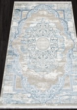 Ковер ALFANI_Q018A, 3*5, STAN, BLUE FDY - CREAM SHRINK