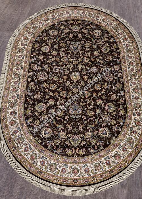 ARAVIA_5471, 2*4, OVAL, CREAM-BROWN