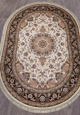 Ковер ARAVIA_d158, 2,8*3,8, OVAL, CREAM-BROWN