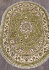 Ковер ARAVIA_d158, 2*4, OVAL, GREEN