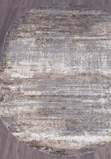 Ковер ARMINA_04050C, 0,8*1,5, OVAL, GREY - BROWN