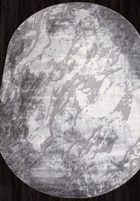 Ковер ARMINA_04075G, 2*2,9, OVAL, GREY - GREY