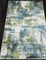 Ковер BRIGHT_L016, 1*2, STAN, CREAM-BLUE