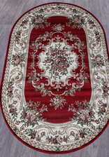 Ковер COLIZEY_d057, 3*4, OVAL, RED