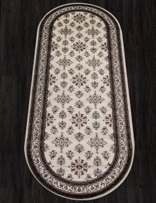 Ковер COLIZEY_d064, 1,5*2,3, OVAL, CREAM