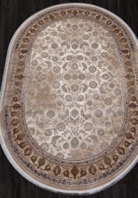 Ковер DALMA_752229, 0,8*1,5, OVAL, 000